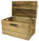haus-garten-versand.de Whisky Holzkiste, groß (35x59x34cm), Vintage, Weinkiste, Obstkiste mit Deckel und Aufdruck