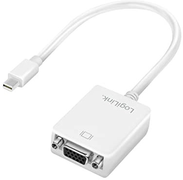 Logilink CV0038 - Mini DisplayPort zu VGA Adapter, Full HD 1080p