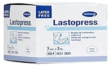 HARTMANN Lastopress Bande de Gaze Blanc 7 cm x 3 m