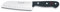 Wusthof Gourmet Santoku, borde hueco de 5 pulgadas