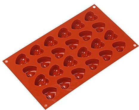 Moule en silicone en forme de mini cœurs