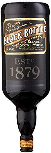 Black Bottle Original | Blended Scotch Whisky | 40% ABV | 1.5litre | Peated Whisky With Notes of Honey | Perfect for mixing | Blend the Rules