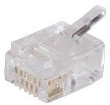 S-Conn RJ45 - Stecker (transparent)