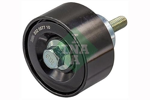 INA 532 0577 10 Umlenk- / Führungsrolle Keilrippenriemen mit Anbau-/Befestigungsmaterial mit Schraube Kompatibel mit IVECO EuroCargo IV 004892356 1399613 2401456