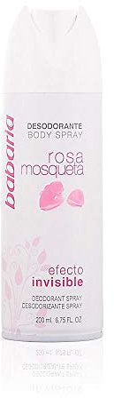 Babaria Rosa Mosqueta Efecto Invisible Deodorant Zerstäuber