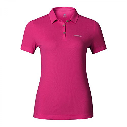 Odlo Polo Shirt s/s TINA, polo, Donna, Viola barbabietola, XS