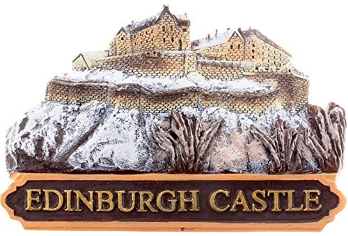 I LUV LTD Fridge Magnet Edinburgh Castle