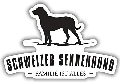 Aufkleber Grosser Schweizer Sennenhund wetterfester
