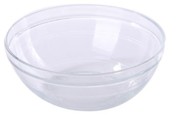 Duralex Made in France LYS 10-Ounce Clear Round Bowl, Set of 1