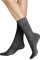Hudson Damen Socken Relax Cotton druckfreier Bund Grau-mel. 0550 39-42