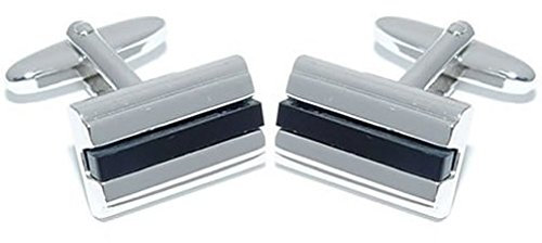 Grom Manschettenknöpfe im Onyx Look