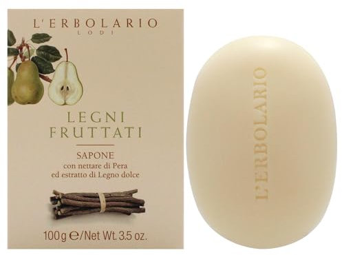 L'Erbolario Legni Fruttati Seife, 100 g