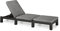 DAYTONA Bain de soleil aspect rotin tressé - Gris