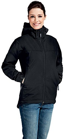 Promodoro Softshell Hoodie Jacke Damen