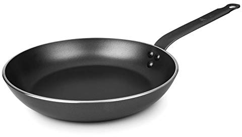 Lacor-23816-FRYING-PAN ROBUST PLUS ALUM. D.16 cm. 32 Svart