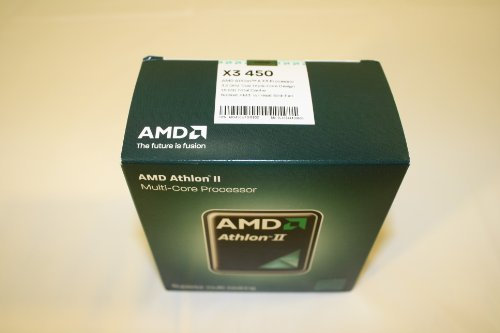 AMD ADX450WFGMBOX Athlon II X3 450 Triple-Core Processore (3.20 GHz, 1.5MB Cache, Socket AM3, 95W)