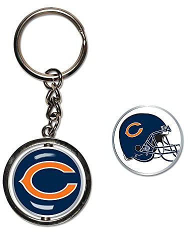 Wincraft NFL Chicago Bears Spinner Schlüsselanhänger