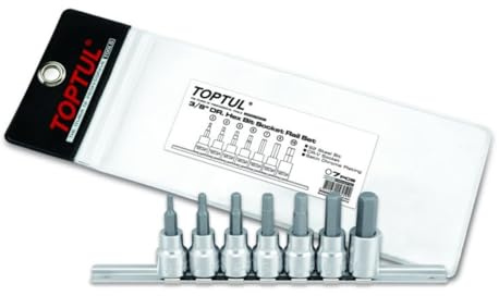 Steckschlüsselsatz 3/8 zoll TOPTUL GAAG0702