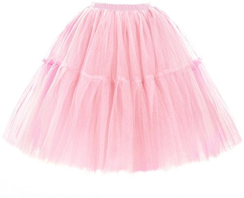 Babyonline D.R.E.S.S. Gonna Tulle Donna Elegante Casual tutù Principessa Perfetto per Carnevale Halloween Natale e Feste di Compleanno-Ottimo per Qualsiasi Occasione Festiva Taglia Unica