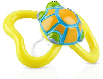 Nuby ID5807MFSN Beruhigungssauger 3D Biene 6-18 Monate (farblich sortiert)
