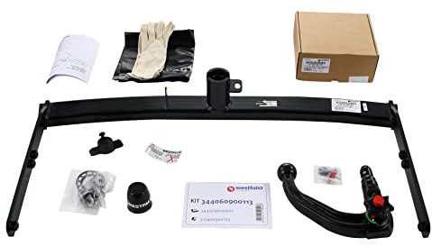 Westfalia Abnehmbare Anhängerkupplung für Seat Ibiza ST/Kombi, 3-/5-Türer (BJ 07/2008-07/2015) - im Set mit 13-pol. fzg.-spez. Westfalia Elektrosatz