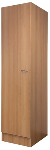 Smart Möbel Küchen Hochschrank Geschirrschrank 50 cm breit in Buche - Namu