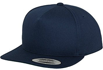 Flexfit Mütze Classic 5 Panel Snapback, navy, one size, 6007-00155-0050
