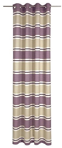 Neutex for you! Ösenschal, Stoff, wollweiß-Beere-beige, 245x140x245 cm