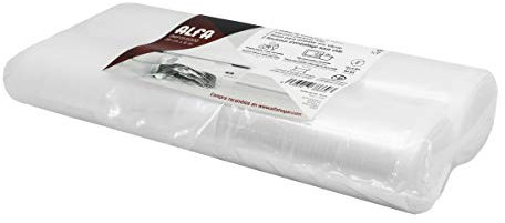 ALFA 0MP2515000 Rollos para vacío 28cm 6m, Plástico Adaptado a Alimentos, No Aplica