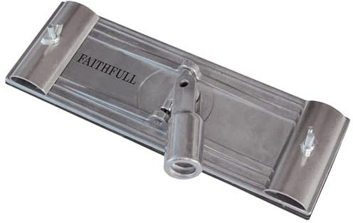 Faithfull Tools FAIDWPHEAD 235 x 80 mm Drywall Pole Sander Head - Clear