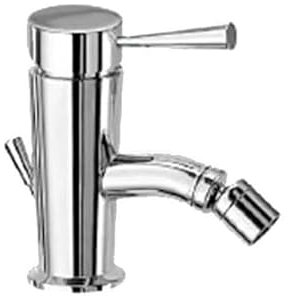 FIR Italia 73242151000 Miscelatore Bidet con Scarico, Argento