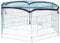 Trixie 6253 natura Freilaufgehege mit Schutznetz, verzinkt, ø 126 × 58 cm