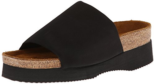 NAOT Footwear Damen Tampa Sandale, Schwarz Stretch, 36 EU