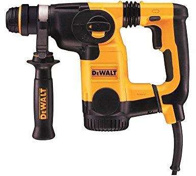 Dewalt D25323K Tassellatore SDS-Plus a L, 800 W, 220 V, Giallo/Nero, 26 mm