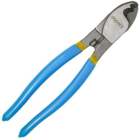 Dapetz ® 8 200mm Cable Cutter Heavy Duty Wire Stripper Cutting Plier Aluminum Copper Steel Wires Cutting Tool for Electrical Cable Work Fencing Snips Cutter
