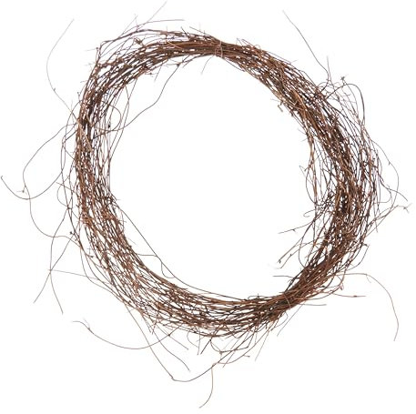 Reben-Kranz Nature, fein, ideal für DIY-Dekoration, Bastelprojekte, Türkränze und Tischdekorationen, Naturmaterial, langlebig und vielseitig einsetzbar Ø 25 cm