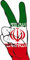 U24 Aufkleber Peace Finger Iran Autoaufkleber Sticker