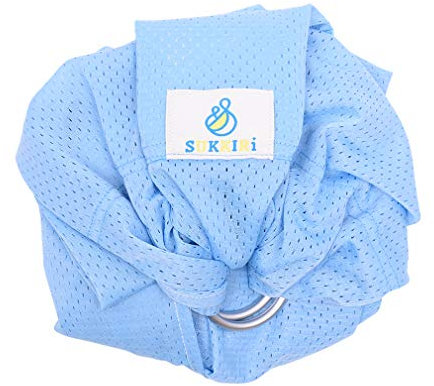 LUCKY Sukkiri Porte Bébé Bleu Ciel