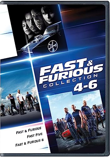 Fast & Furious Collection: 4-6 [DVD]