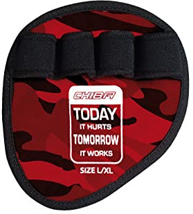 Chiba Erwachsene Grippad Motivation, rot/schwarz, L/XL, 40186