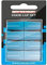 Reloop Knob Cap Set blue - 8 Knob Caps, Gummierung für mehr Grip, kompatibel mit vielen DJ-Mixern und Controllern, blau, KNOB-CAP-BLUE
