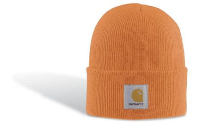 Carhartt Men's Acrylic Watch Hat,Orange,One Size