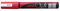 Uni-Ball 186221 - Marcatore a finestra e a gesso UNI CHALK PWE-5M, 1,8 - 2,5 mm, punta tonda, bianco