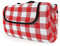 Camco 42801 Picknickdecke, 129,5 x 149,8 cm, Rot und Weiß