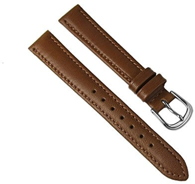Barington Ersatzband Uhrenarmband Leder Kalb Resisto Waterproof braun 10mm 89211025