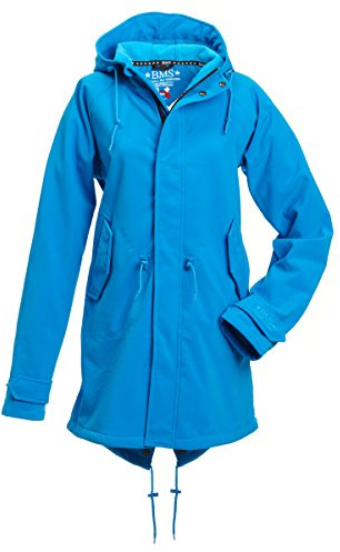 BMS HafenCity Coat SoftShell - Damenkurzmantel - türkis - 44