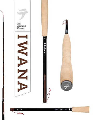 Tenkara USA Tenkara Iwana 360 cm leichte japanische Fliegenrute aus Karbonfaser