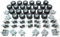 Lego City - Ruota, Pneumatico e axle-Set Grey - 72 Pezzi. Consegna Come Illustrato in Blister-Pack.