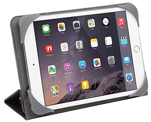 Targus THZ590EU Fit N Grip Rotating Custodia per Tablet Universale 7-8, Nero