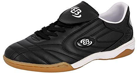 Brütting Herren Motion Indoor Hallenturnschuh, Schwarz Weiß, 44 EU